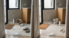 Basta um pouco de vinagre branco na esfregona — mas há pisos em que é um erro